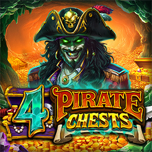 4 Pirate Chests