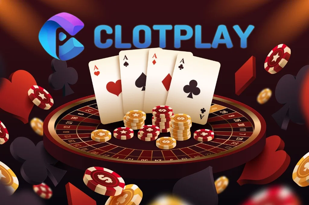 CLOTPLAY banner with four Aces, poker chips, and roulette wheel — Clotplay slots at RA88 Malaysia